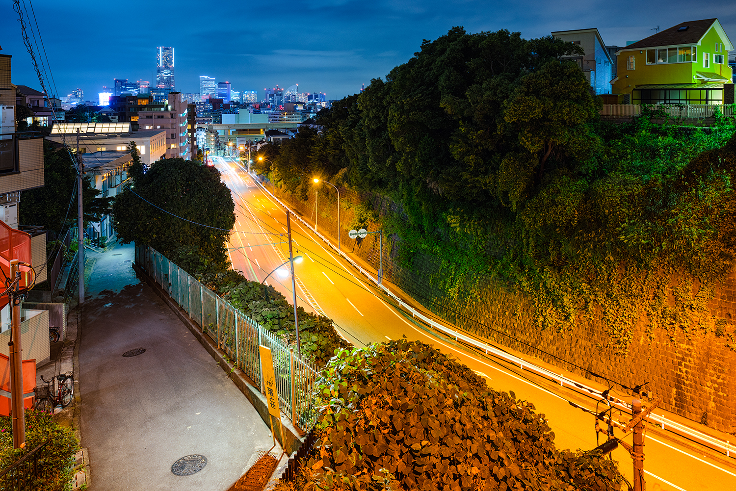 打越橋からの夜景
