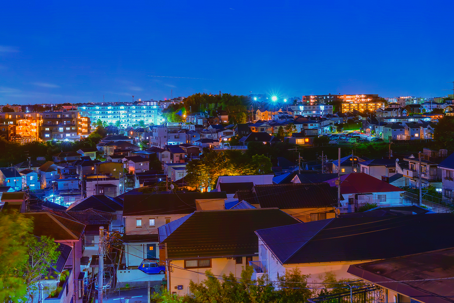 神木本町緑地夜景